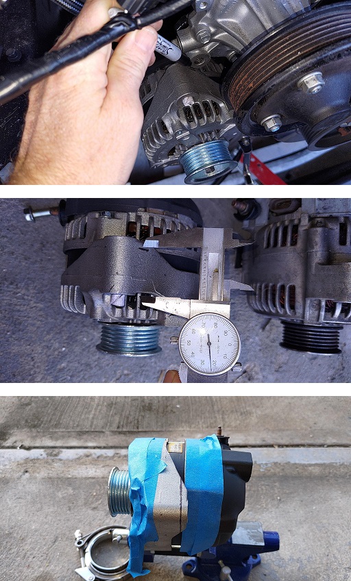 2JZ sequoia alternator upgrade